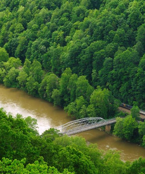 Una bellissima vista di Beckley