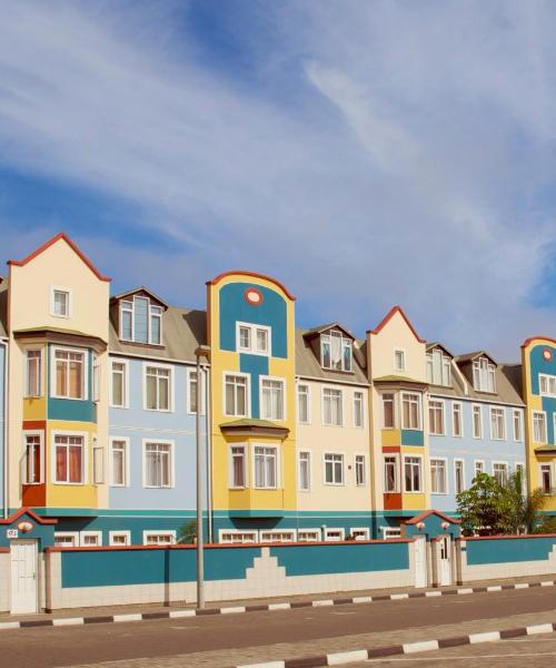 Una bonita panorámica de Swakopmund