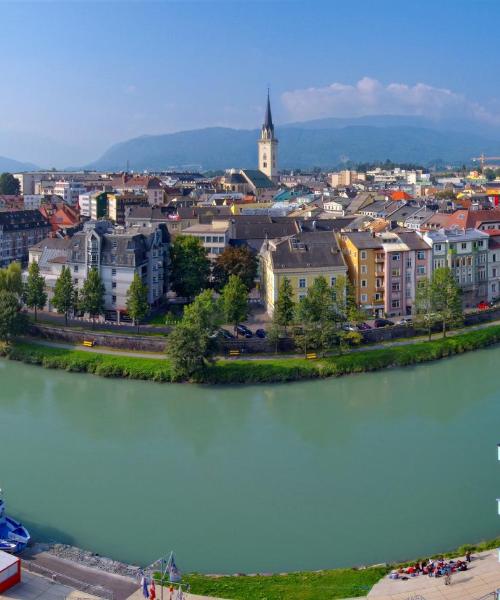 A beautiful view of Villach