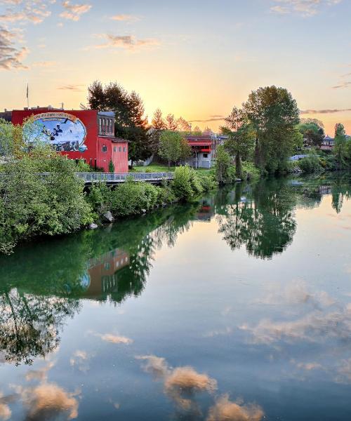 Una bonita panorámica de Snohomish