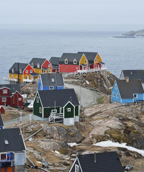 Una bellissima vista di Sisimiut