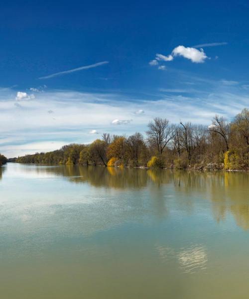 Čudovit pogled na mesto Ismaning