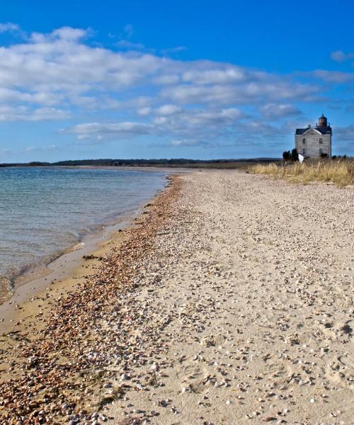 Una hermosa vista de East Hampton