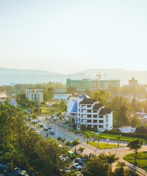 Krásný pohled na město Bujumbura