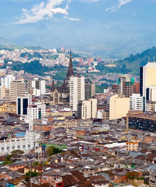 Una bonita panorámica de Manizales