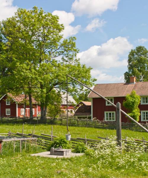 Linna Gislaved kaunis vaade