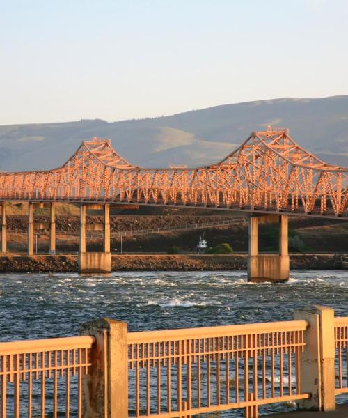 Una bonita panorámica de The Dalles