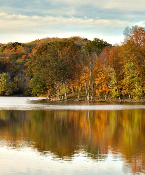 Una bonita panorámica de Greenville