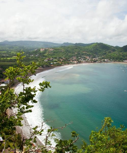 Una bonita panorámica de San Juan del Sur