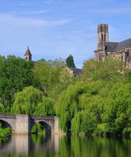 Piękny widok na miasto Limoges