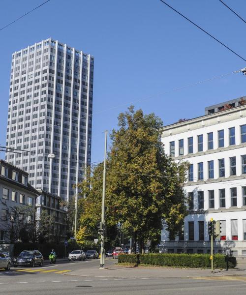 Krásný pohled na město Winterthur