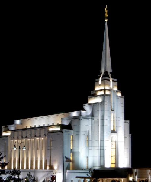 Una hermosa vista de Rexburg