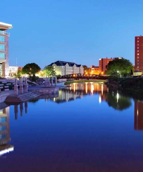 A beautiful view of Sioux Falls.