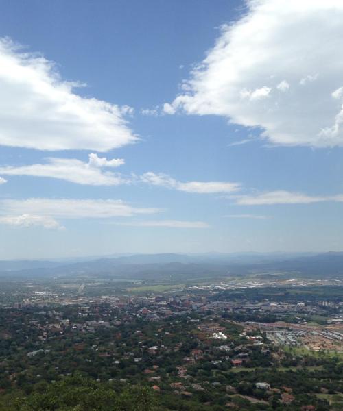 Una bonita panorámica de Nelspruit