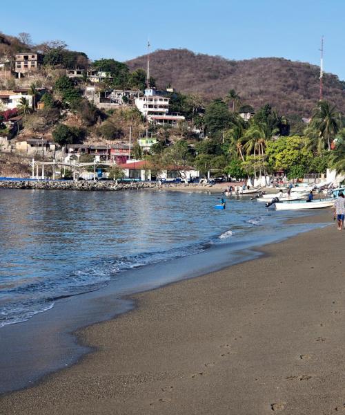 A beautiful view of Zihuatanejo.