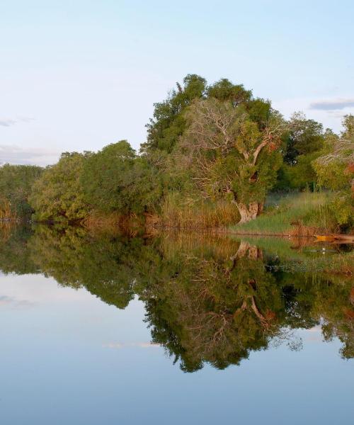 Ein schöner Blick auf Katima Mulilo