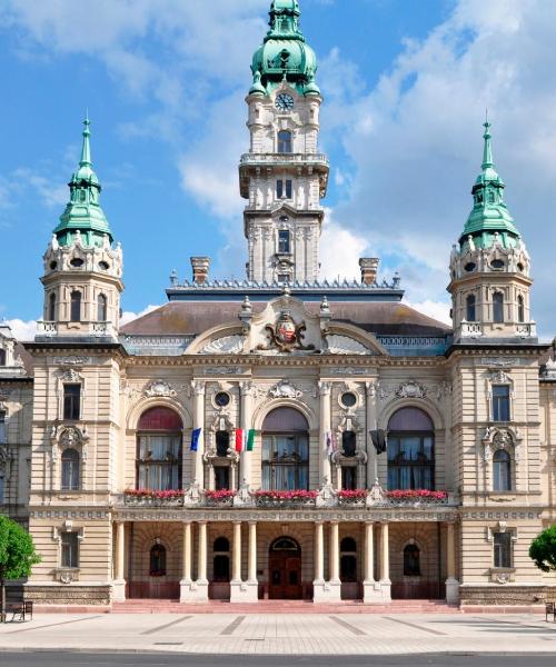 A beautiful view of Győr