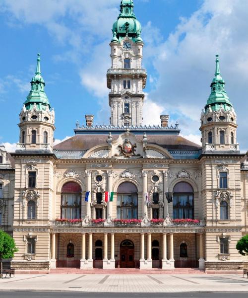 A beautiful view of Győr.