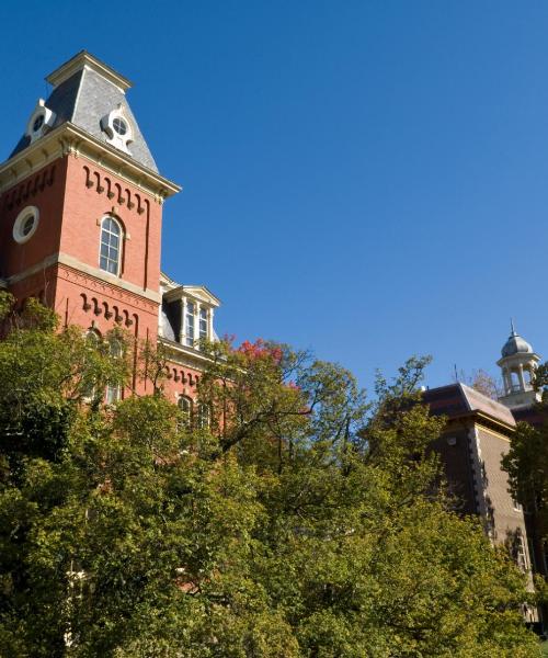 Una bonita panorámica de Morgantown