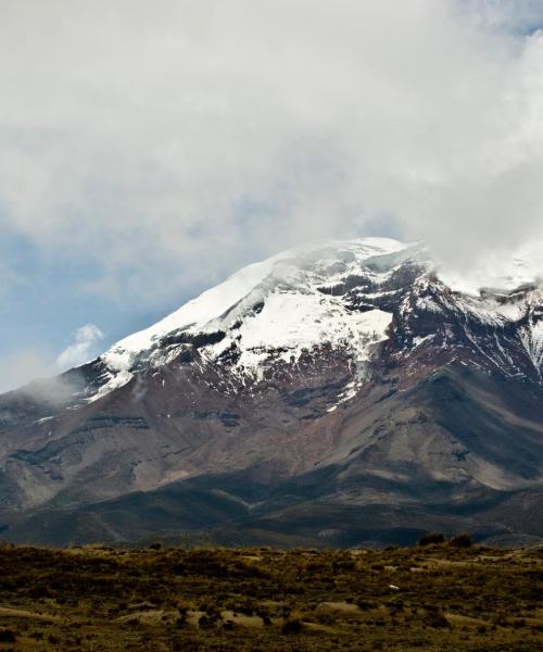 Una bellissima vista di Ambato