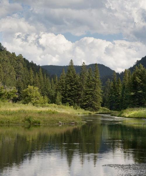 Una bonita panorámica de Spearfish