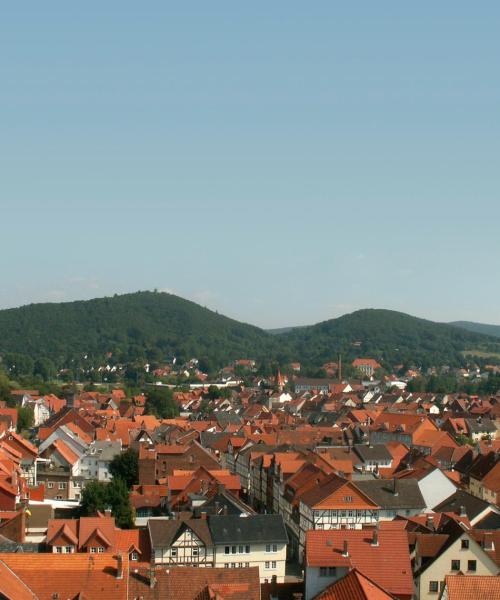 Krásný pohled na město Eschwege