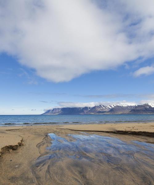 A beautiful view of Bíldudalur.