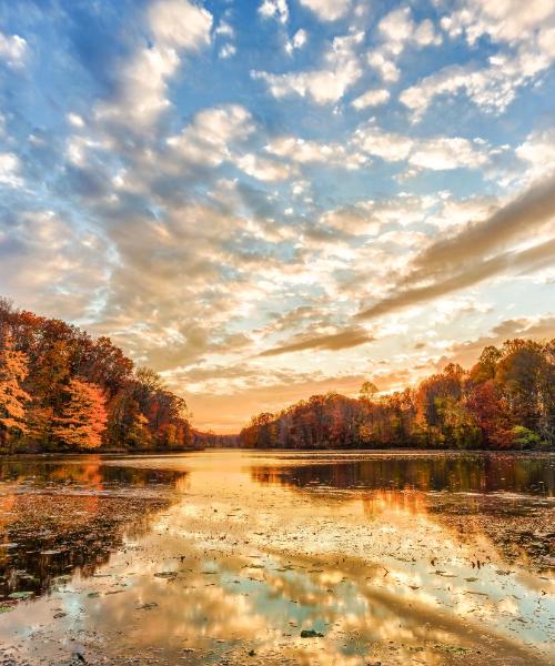 Una bonita panorámica de North Brunswick