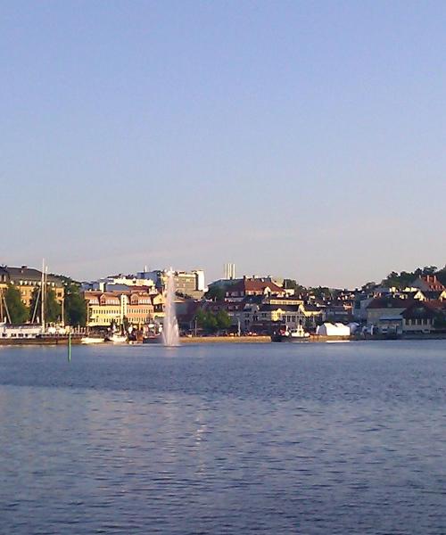 Una hermosa vista de Västervik