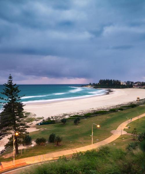 Гарний краєвид міста Coolangatta