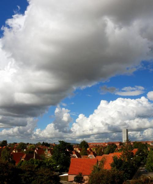 Krásný pohled na město Herlev