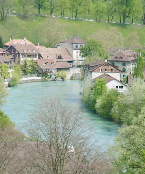 Kaunis näkymä kaupunkiin Olten