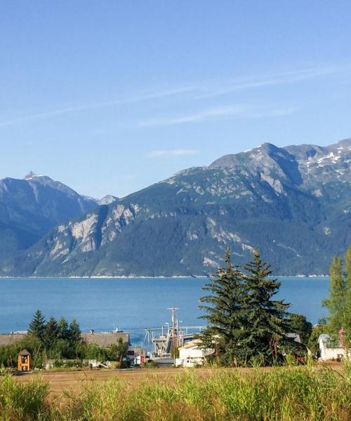 Una bonita panorámica de Haines