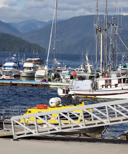 Una hermosa vista de Prince Rupert