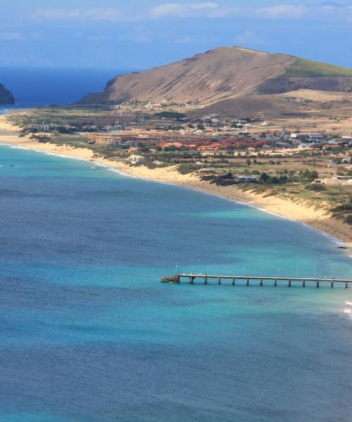 A beautiful view of Porto Santo – a popular city among our users