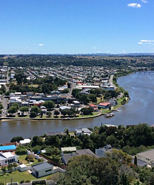 Una hermosa vista de Whanganui