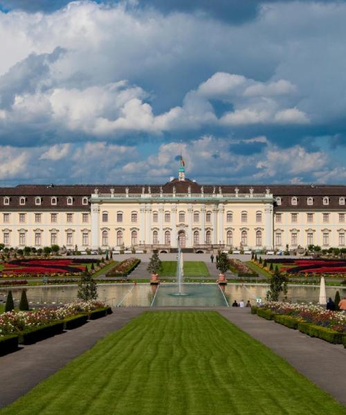 A beautiful view of Ludwigsburg