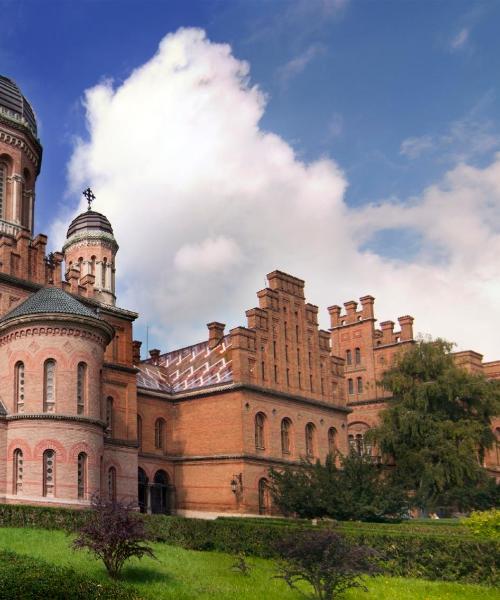 Όμορφη θέα του προορισμού Chernivtsi