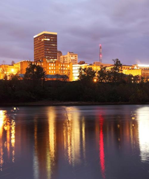 Una hermosa vista de Lynchburg