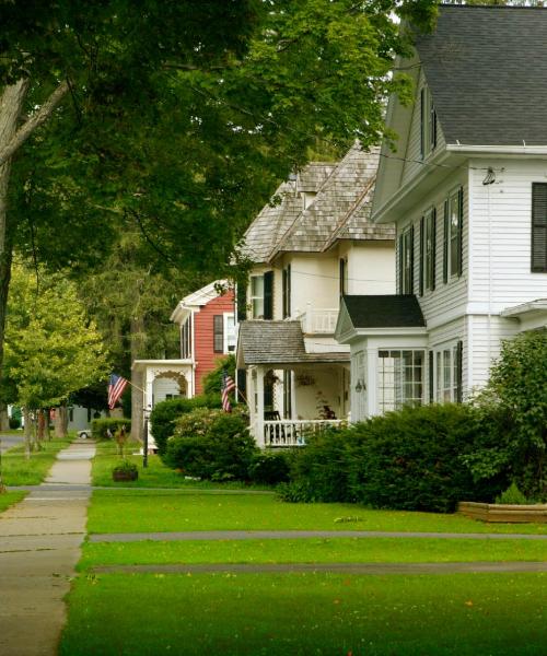 Kaunis näkymä kaupunkiin Glendale Heights