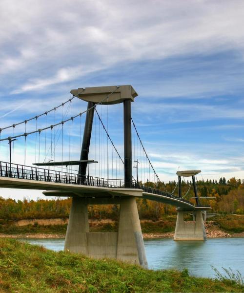 Una hermosa vista de Fort Saskatchewan