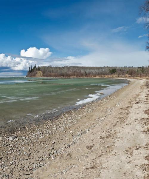 A beautiful view of Cold Lake.