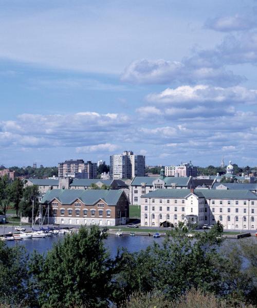 Piękny widok na miasto Kingston