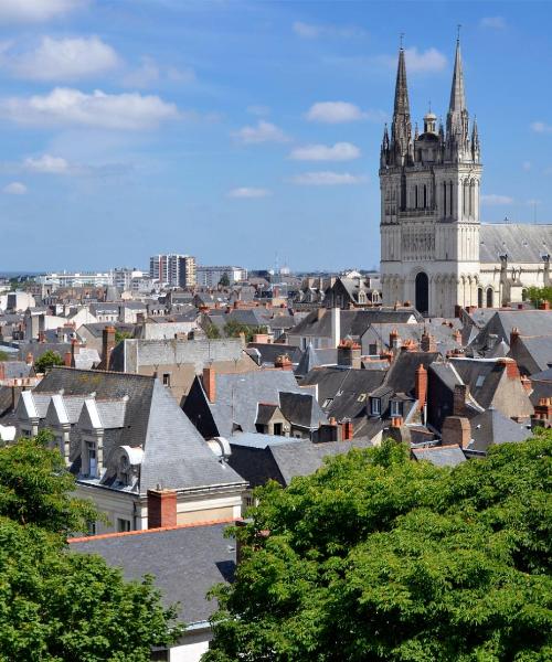 A beautiful view of Angers.