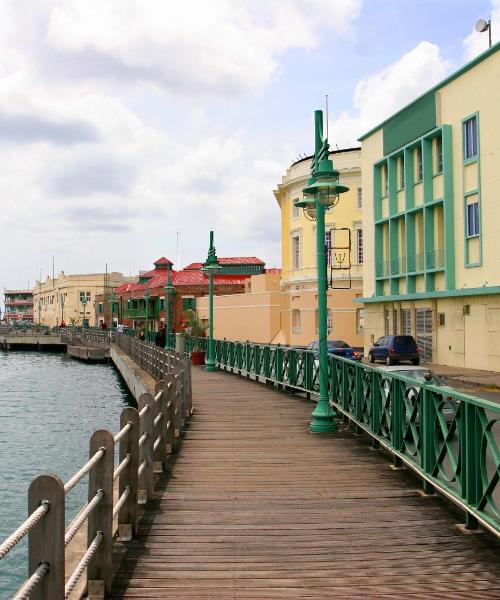 A beautiful view of Bridgetown serviced by Grantley Adams International Airport