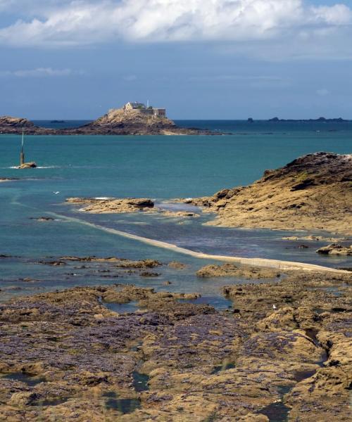 Uma bela vista de Dinard