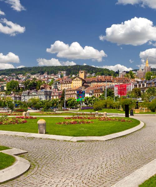 A beautiful view of Neuchâtel.