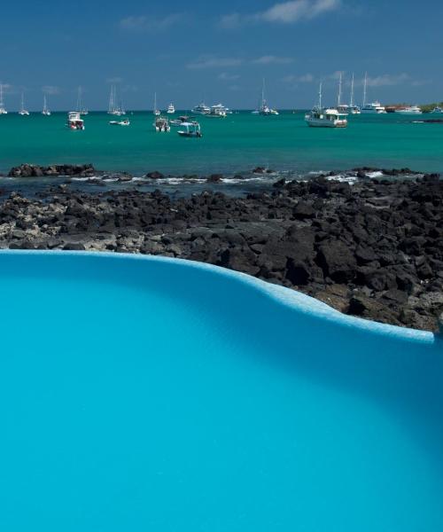 Ein schöner Blick auf Puerto Ayora