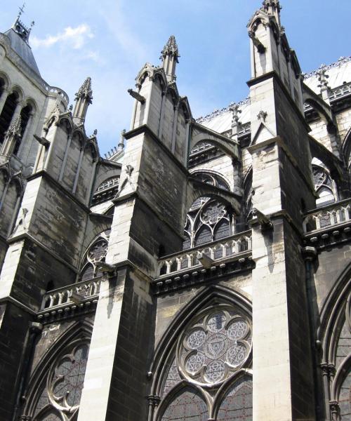 A beautiful view of Saint-Denis