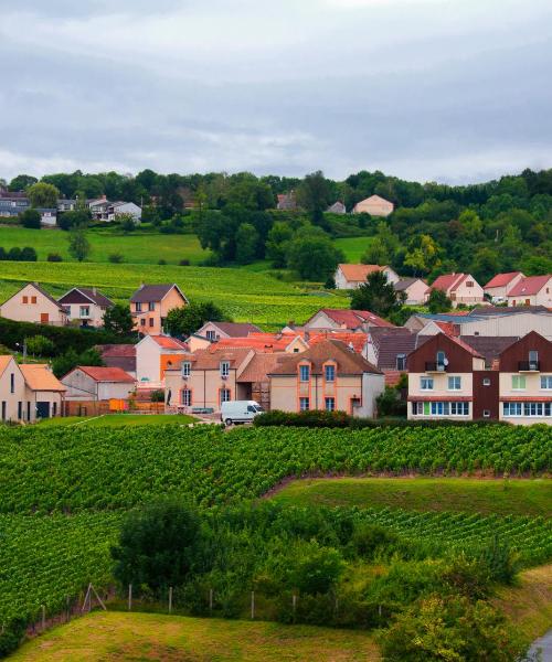 A beautiful view of Épernay